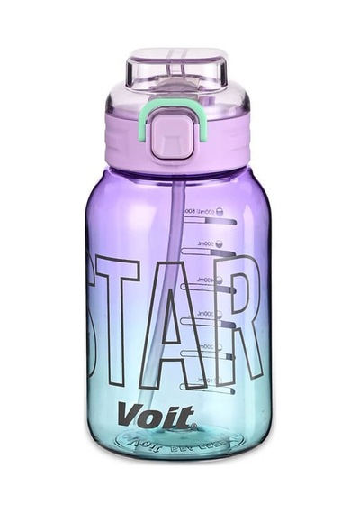 Voıt Matara Star Trıtan Suluk/mavi-yeşil/800ml 1vtakst40080/096-800ml Çok Renkli