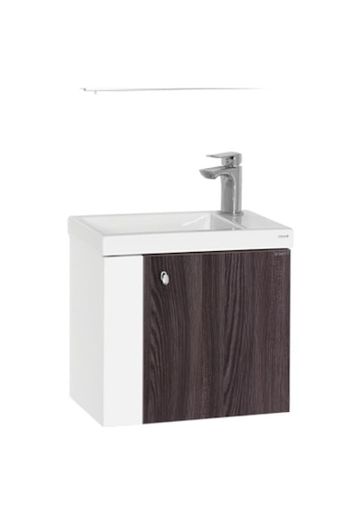 Creavit Forest Lavabo Dolabı 50 Cm Beyaz-bakır Beyaz - Bakır