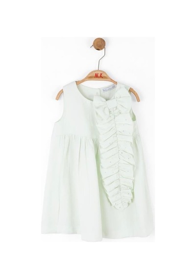 Nk Kids Kız Bebek Fiyonklu Elbise Mint