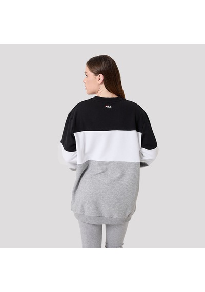 Antrasit Fila Erkek Bisiklet Yaka Sweatshirt Straight 681255 Antrasit