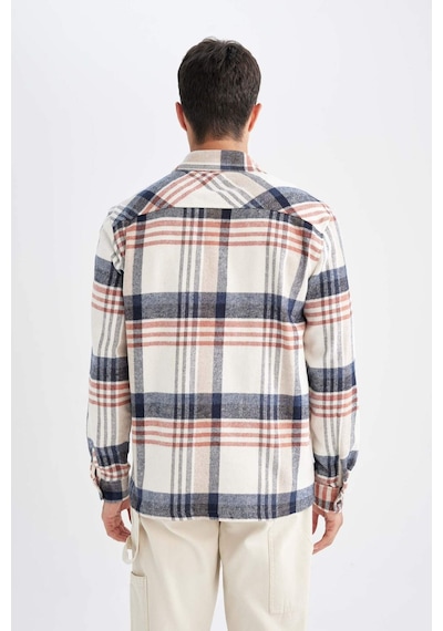 DeFacto Regular Fit Kareli Oduncu Flanel Uzun Kollu Gömlek D4180AX24WNER98 DeFacto Regular Fit Kareli Oduncu Flanel Uzun Kollu Gömlek D4180AX24WNER98