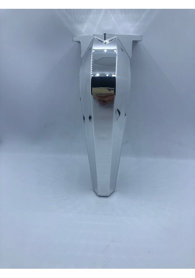 PLASTİK,18 CM KROM KAPLAMA,BERJER,KOLTUK,MOBİLYA AYAĞI (4 ADET)