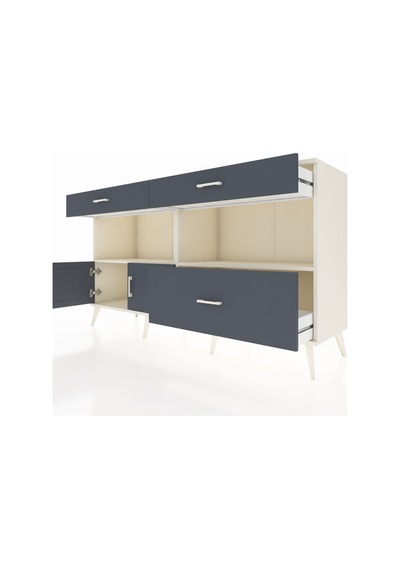 Hyperion Konsol 2 Raflı 3 Çekmeceli 2 Kapaklı 176x44x99 Aytaşı-an Aytaşı-antrasit Hyperion Konsol 2 Raflı 3 Çekmeceli 2 Kapaklı 176x44x99 Aytaşı-an Aytaşı-antrasit