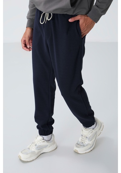Tommy Life Parlament Yüzeyi Dokulu Standart Fit Erkek Eşofman Alt - 82156 Parlament