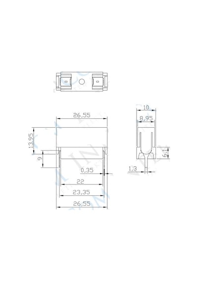 Ic-237a Sigorta Yuvası 5x20mm Kapaklı Pcb Diğer