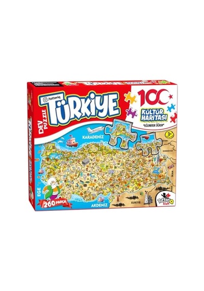 Türkiye Kültür Haritası Puzzle
