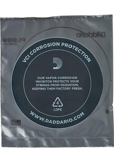 Daddario Pl009 Elektro & Akustik Tek Tel 0.009 İnç - Çelik