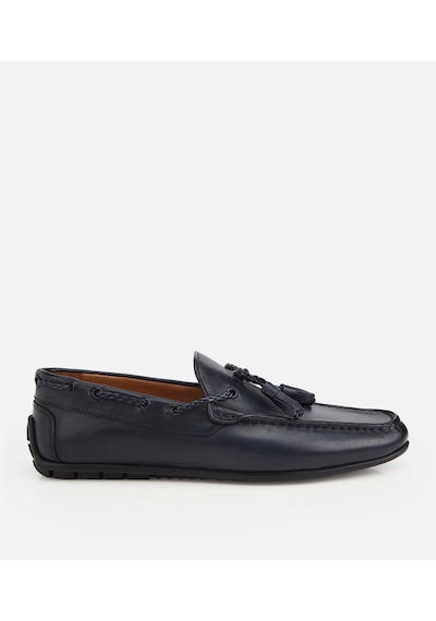 Hotiç Erkek Deri Lacivert Püskül Dikiş Detaylı Klasik Loafer 02ayh324900a680 02ayh324900a680