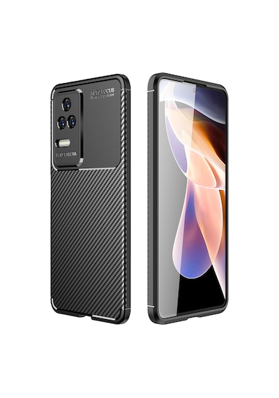 Thegencoo Poco F4 Kılıf Tgco Negro Silikon Kapak - Lacivert
