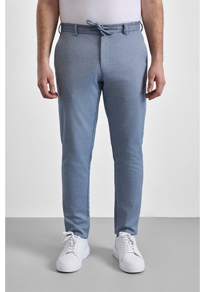 Süvari Lacivert Slim Düz Jogger Pantolon Pn2020500765-m09