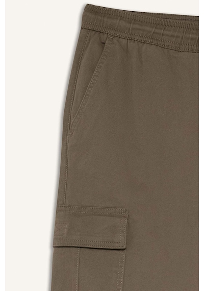 Defacto Regular Fit Beli Bağcıklı Kargo Cepli Jogger Pantolon F4681ax25aukh401 Haki Defacto Regular Fit Beli Bağcıklı Kargo Cepli Jogger Pantolon F4681ax25aukh401 Haki