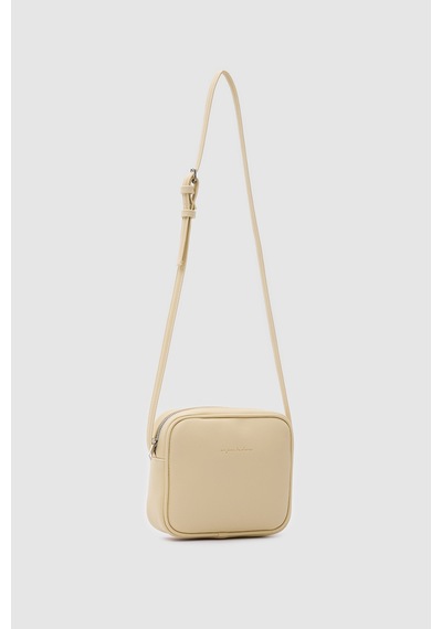 Shule Bags Lina Çapraz Çanta Butter Yellow Krem