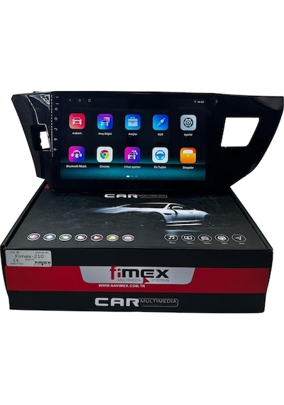Toyota Corolla 2013-2015 Fimex 4-64 Fanlı Dspli Pro Oem Multimedia 10"
