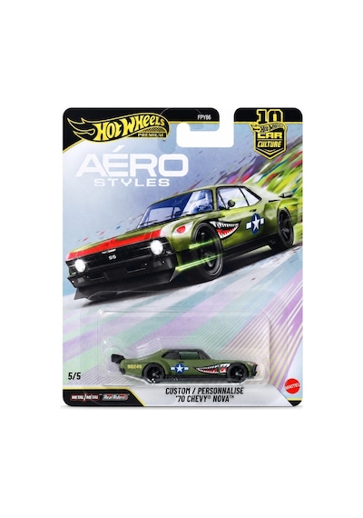 Hot Wheels Premium Car Culture Custom 70 Chevy Nova Jkf37 Çok Renkli
