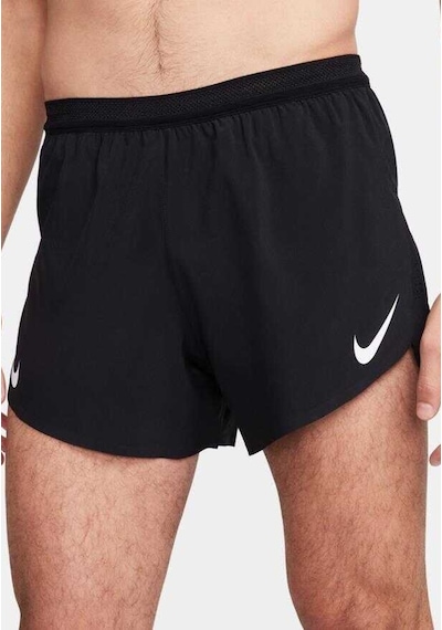 Nike Dri Fit Adv Aeroswift Brief Lined 4 Inch Short Erkek 4 Cepli Koşu Şortu Siyah Siyah