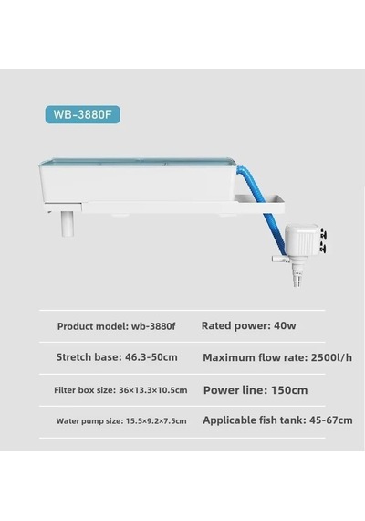 Waterbear Wb-3880f Tepe Filtre 2500lt/saat