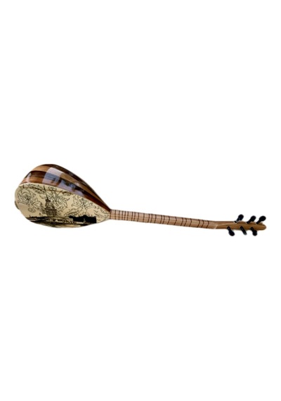 Idol Kız Kulesi Desenli Cura Çocuk Sazı Tam Set