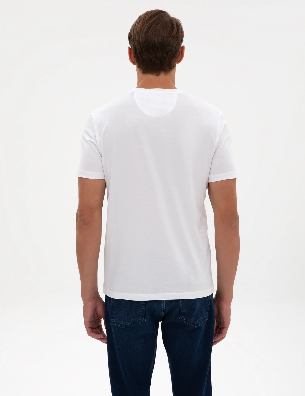 Pierre Cardin Erkek Beyaz Tişört Basic 50320102-vr013 Beyaz