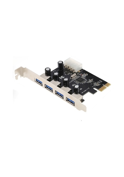 Wozlo 4 Port Usb 3.0 Pci Express Pci-e Çoklayıcı Çoğaltıcı Kart