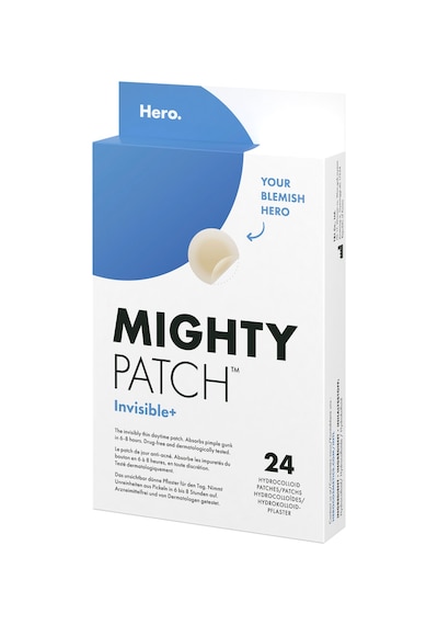 Hero Mighty Patch Görünmez+ Sivilce Karşıtı Gündüz Hidrokolloid Bant 24'lü