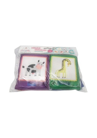Birlik Oyuncak Babycim Eğitici Hayvanlar Soft Kartları (6 Parçalı