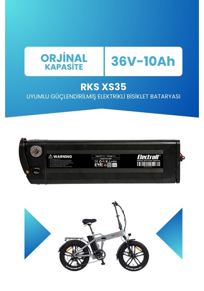 Rks Xs35 Uyumlu 36v 10ah Güçlendirilmiş Batarya