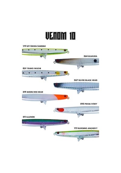 Fujin Venom 10 10.5gr 10cm Maket Balık 064 Ikakura