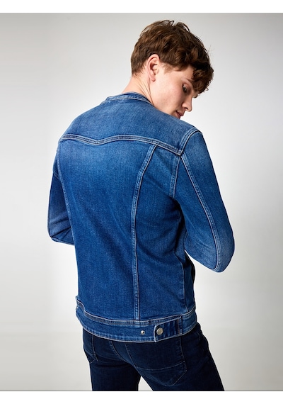 Slim Fit Erkek Ceket Mavi