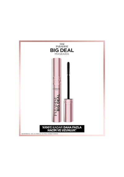 L'oréal Paris Paradise Big Deal Maskara - Siyah 0