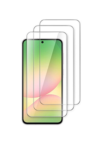Samsung Galaxy A37 5g İle Uyumlu Ekran Koruyucu Şeffaf Temperli Kırılmaz Cam Ekran Koruyucu 3 Adet