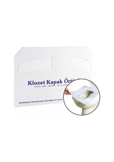 Klozet Kapak Örütüsü 5 Paket 1250 Adet+palex Çelik Klozet Örtü Dispenseri-3802-2