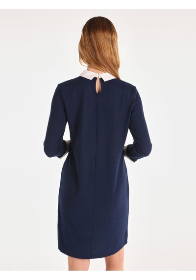 Colin's Colins Regular Fit Midi Lacivert Kadın Elbise