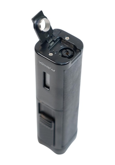 Parmida 3 Torch Pürmüz Sehpalı Gövdesi Deri Siyah Metal Puro Çakmağı - Tr9490