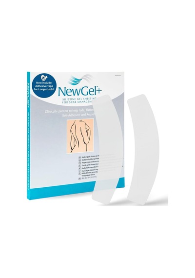 Newgel+ C-section Strips - Sezaryen Sonrası Silikon Yara İzi Bandı 5.1cm X 20cm - Şeffaf