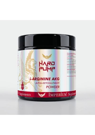 Hard Pump L-arginine Akg Powder+vitamin C - 300g 60 Service