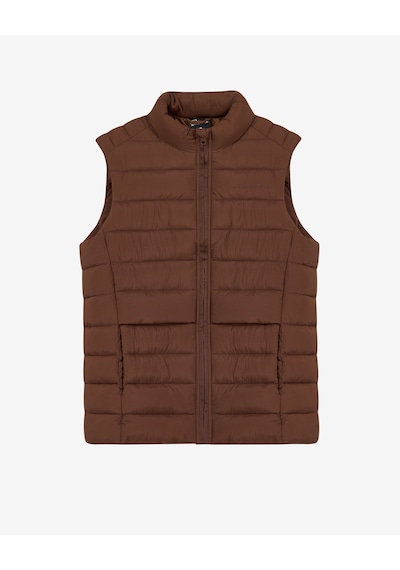 Skechers W Padded Pocket Light Vest Kadın Kahverengi S2620197-2070