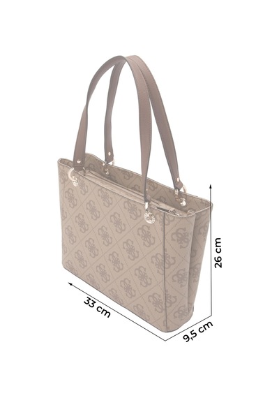Guess Noelle Kadın Tote Omuz Çanta Hwso9672250 Kahve