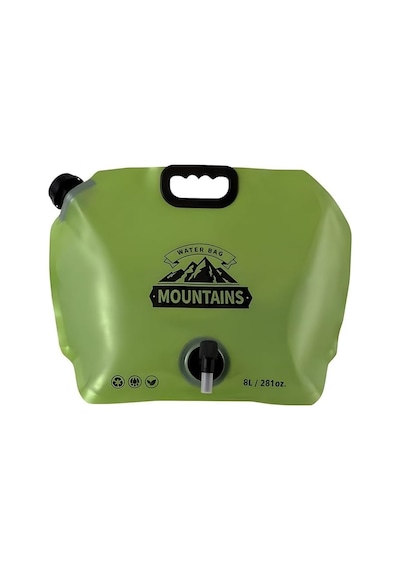 Mobee 8l Katlanabilir Su Kabı Musluklu Taşınabilir Kamp Su Bidonu Piknik Outdoor Su Tankı Mkmp-0046 Diğer