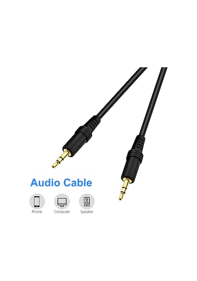 1.5 Metre 3.5mm Stereo Aux Kablosu Aux Erkek Erkek