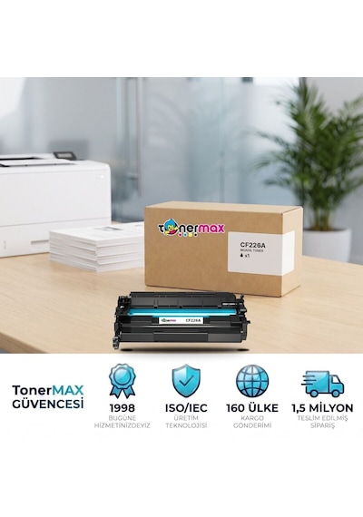 Hp Laserjet Pro M402d Muadil Toner Çipli Cf226a 3.100 Sayfa