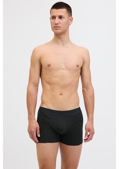 Jack & Jones Jacordınary Trunks 3 Pack Siyah Erkek Boxer 12275575 Colorist