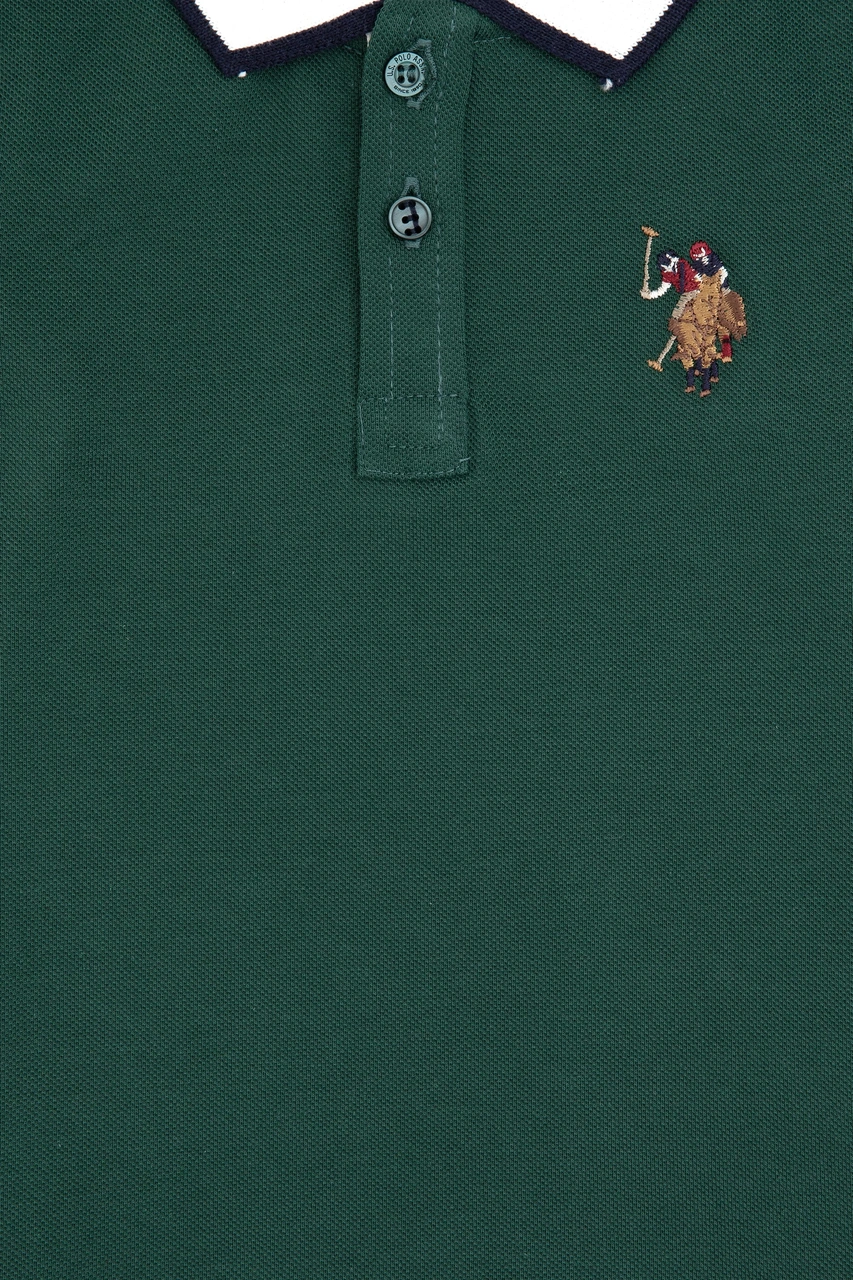 U.s. Polo Assn. Erkek Çocuk Koyu Yeşil Sweatshirt 50316502-vr079 Koyu Yesıl