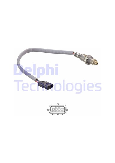 Arka Oksijen Sensörü Katalizörü Delphi Es2116912b1 Renault Clio Iv