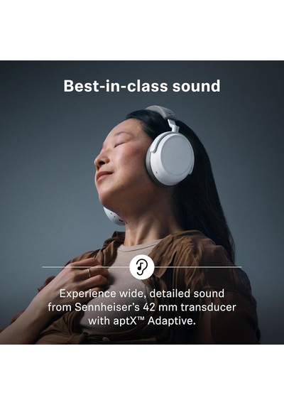 Ayrex Momentum 4 Wireless - Kablosuz Kulak Üstü Bluetooth Kulaklık - Anc, 60 Saate Kadar Dinleme Süresi, Transparan