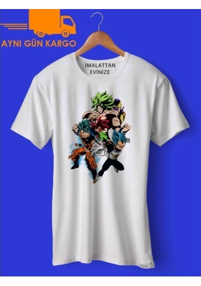 Broly Movie 2018 Tişört Tshirt Ücretsiz Kargo