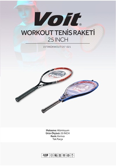 Voit Workout Tenis Raketi 25 Inch