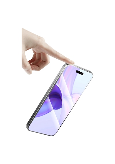 Apple iPhone Uyumlu 17 Air Bilvis 3d Cam Ekran Koruyucu - Siyah 88027858