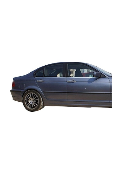 Bmw E46 Krom Cam Çıtası 1998-2005 Uyumlu 4 Parça Paslanmaz Çelik