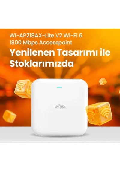 Wı-ap218ax-lite 1800 Mbps Tavan Tipi Access Point