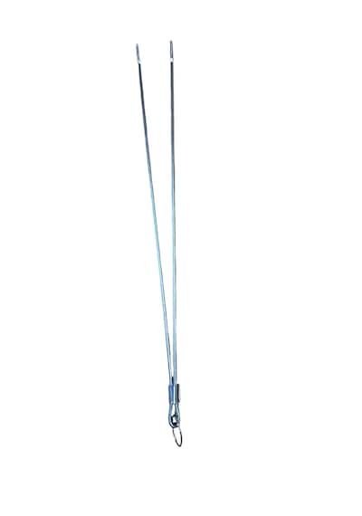 Mobilreyon Mangal, Barbekü Köz Maşası Galvanizli Silme Demir 50cm